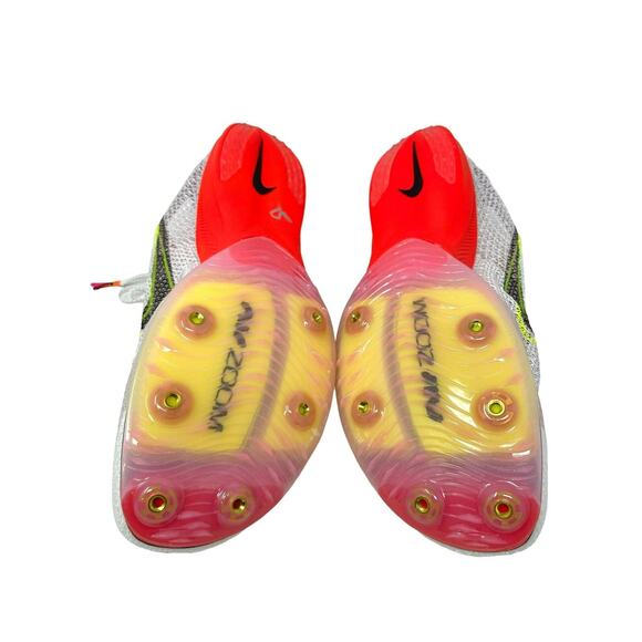 NEW Sz 14 Men Nike Air Zoom Victory‎ Racing Pink Tokyo Track Spikes DJ6205-100 main image 4